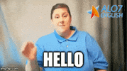 total physical response hello GIF by ALO7.com