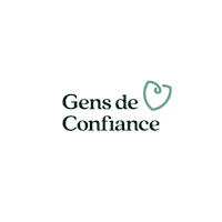 Logo Sticker by Gens de Confiance