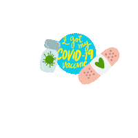 Katikat19 yes mask covid safe Sticker