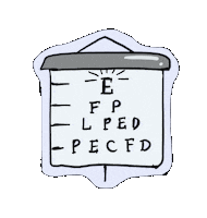 Glasses Refraction Sticker