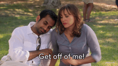 Parks And Recreation Push GIF by PeacockTV