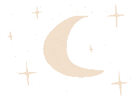 Stars Moon Sticker