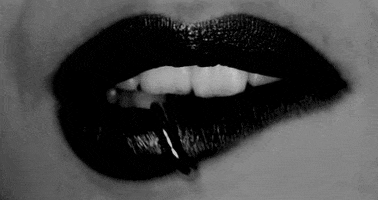 girl lips GIF