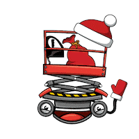 Merry Christmas Sticker by Skyjack