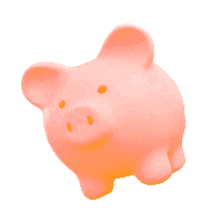 Budget Piggybank Sticker