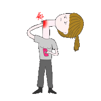 stop pain Sticker by BuzzFeed Animation