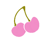 Pastel Cherry Sticker