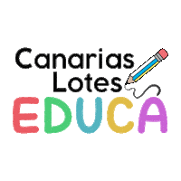 CanariasLotes logo canariasloteseduca canariaslotes Sticker