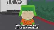 angry kyle broflovski GIF by South Park 