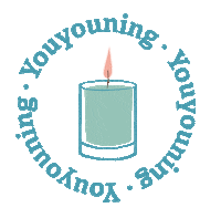 Candle Bougie Sticker by my_youyou