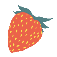 Strawberry Fraise Sticker
