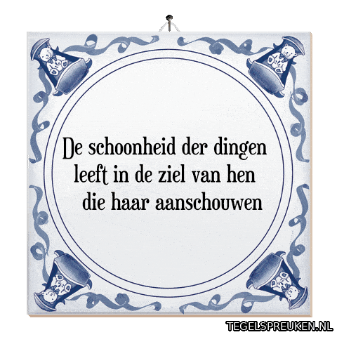 Moment Dromen Sticker by Tegelspreuken.nl