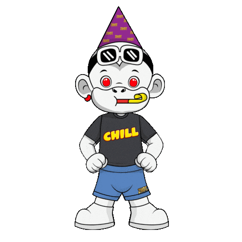 Chill Out Sticker by Zhot