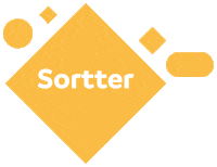 sortter logo sortter sorttercom sortter dot com Sticker