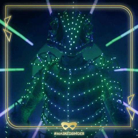 Chameleon GIF by The Masked Singer UK
