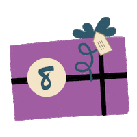 Christmas Day Sticker by Aurelie Magnan