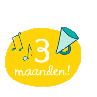 3 Mois Sticker by Pampers Belgium - The Netherlands