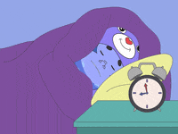 Tired Good Night GIF by Just Ape