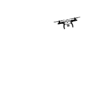 Cinema Drone Sticker by Bradek Productions