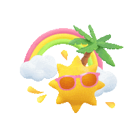 Happy Fun Sticker by Webtilia