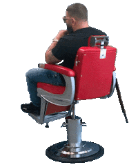 jay_majors barber haircut fade majors Sticker