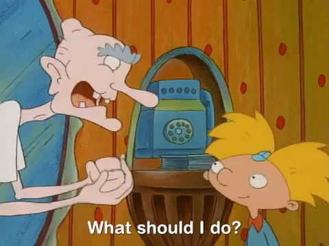 hey arnold nick splat GIF