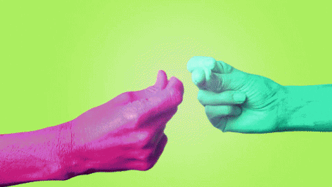 hands paint GIF by #SayItWithPS