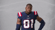 Running Late Jonnu Smith GIF by New England Patriots