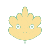 Happy Autumn Leaves Sticker by Alice Socal