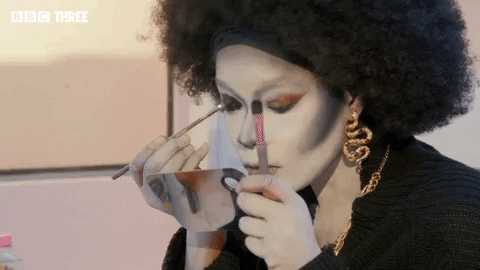 Make-Up Fashion GIF by BBC Three
