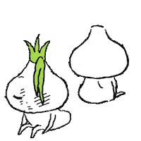 Garlic Love Sticker
