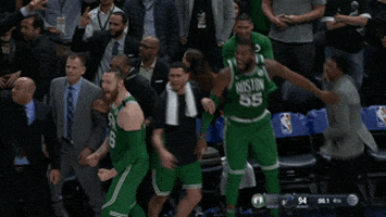 excited lets go GIF by NBA