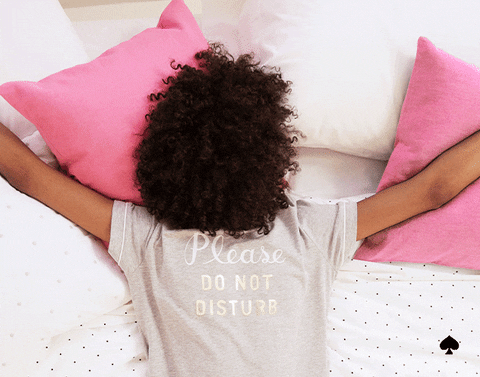 Tired Good Night GIF by kate spade new york