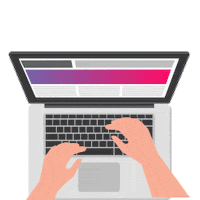 Work Laptop Sticker by evernine