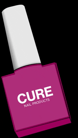 CURENails giphygifmaker nails nail polish cure GIF