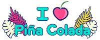 pinaloka tropical puertorico pina san juan Sticker