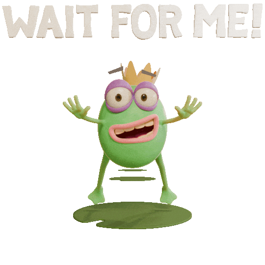 Coming On My Way Sticker by mattbag3d