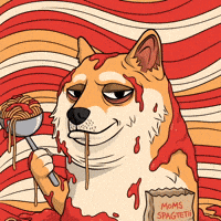Shiba Inu Eating GIF by Doge Pound