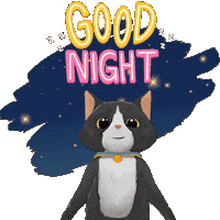 Good Night Hello Sticker by TeamKrikey