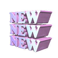 Pink Text Sticker