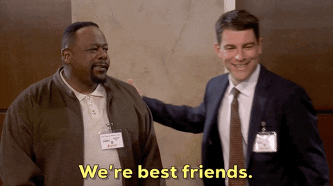 Best Friends Reaction GIF by CBS