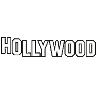 hollywood Sticker by Gisou by Negin Mirsalehi