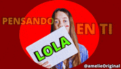 Pensando En Ti Lola GIF by amelie