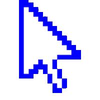 Pixel Click Sticker by DW_DOS