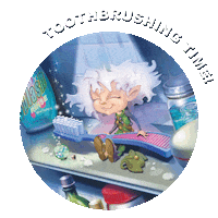 MyBTFF fairy tooth toothbrush tooth fairy Sticker