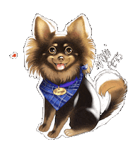 Happy Dog Sticker