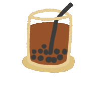 gambarhore drink sweet calm bubble Sticker