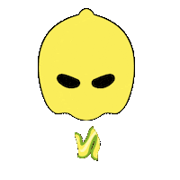 Winter Lemon Sticker