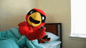 Tired Big Red GIF by Lamar University
