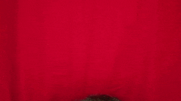 christinegritmon red looking spy spying GIF